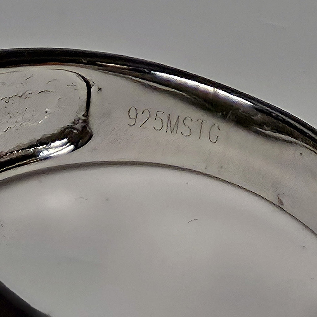 2.00 CTW Moissanite Cushion Halo Men's Ring 925 Sterling Silver Size 11