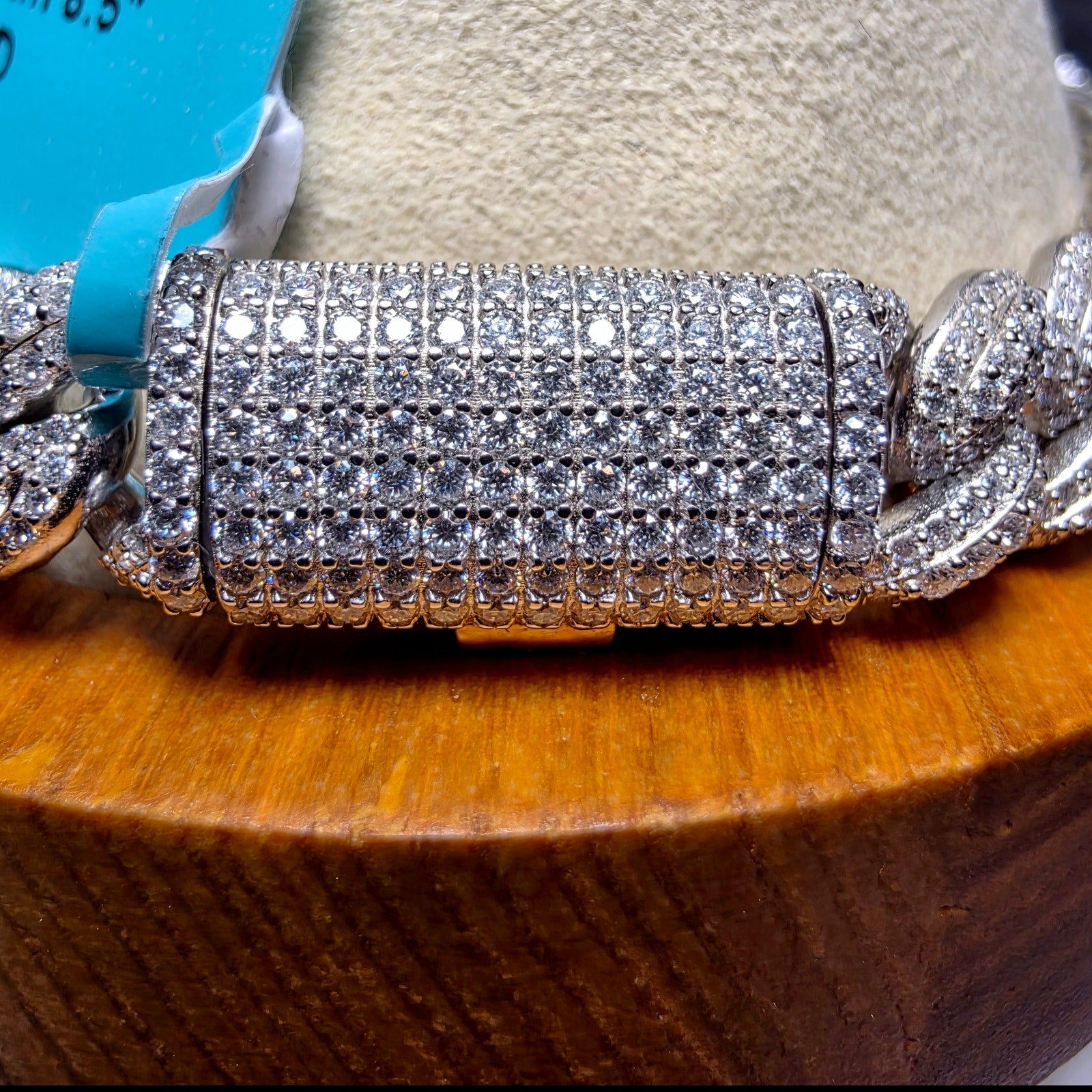 8.49 CTW VVS D Moissanite Miami Cuban Bracelet 925 Sterling Silver 10mm 8.5"
