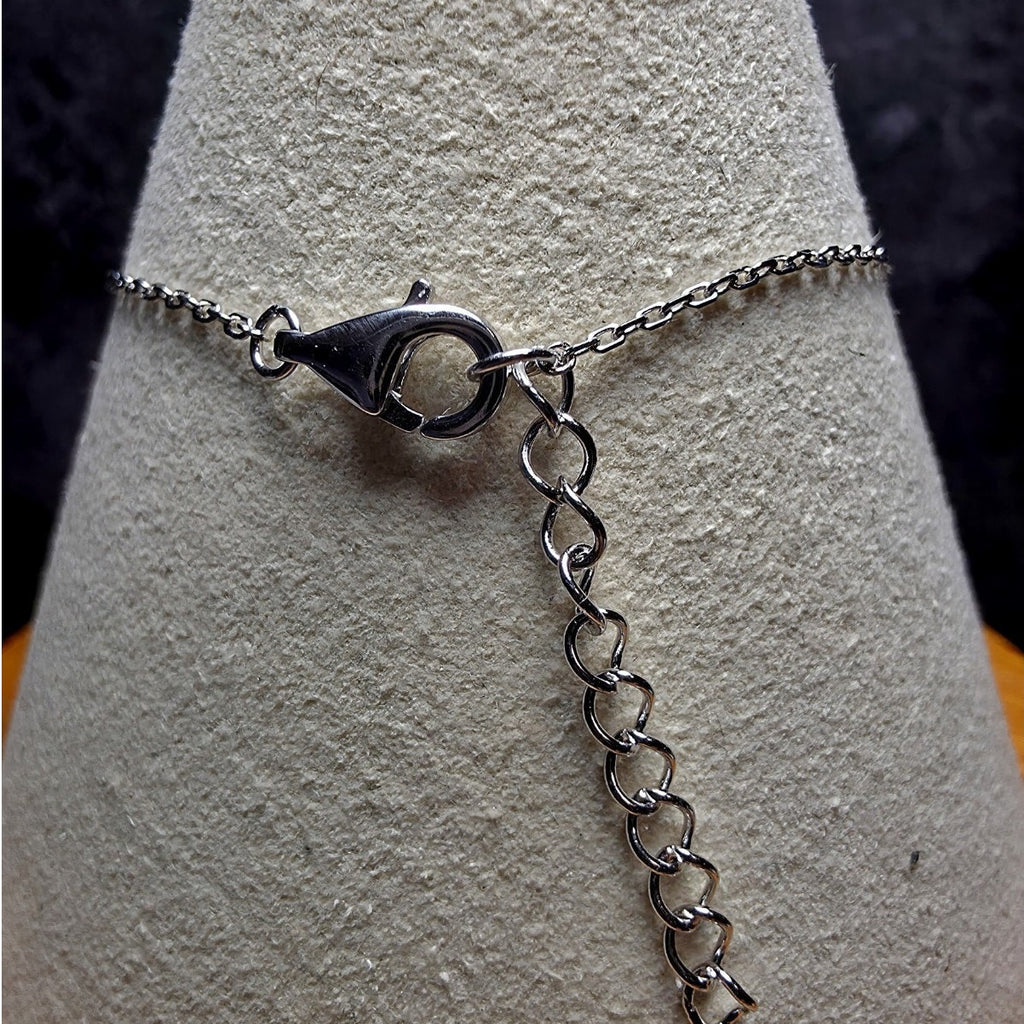 1.0ctw Moissanite Dog & Paw Charm Bracelet 6.5-7.5" Adjustable 925 Sterling...