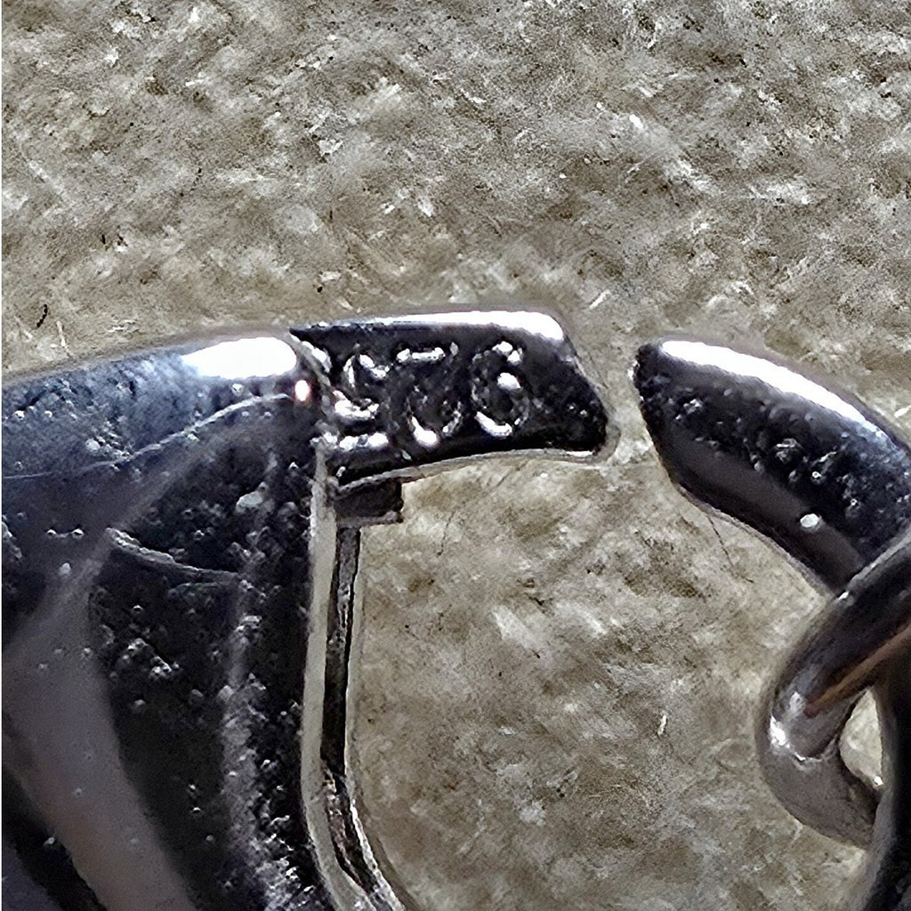 1.0ctw Moissanite Dog & Paw Charm Bracelet 6.5-7.5" Adjustable 925 Sterling...