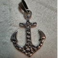 3D Nautical Anchor Pendant | 925 Sterling Silver (4g)