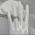 Size 6 1.74ct Princess Cut Moissanite Ring 925 Sterling Silver GRA Certified
