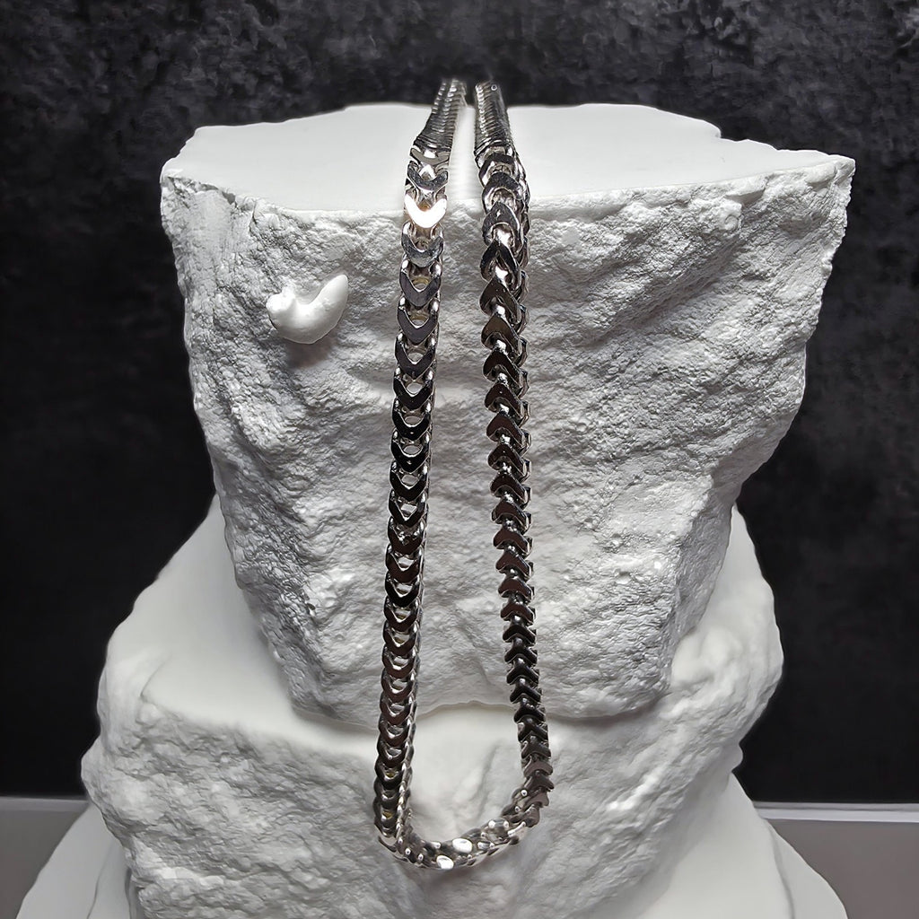 925 Sterling Silver 2.6mm Franco Chain - 22 Inches (8.19g)