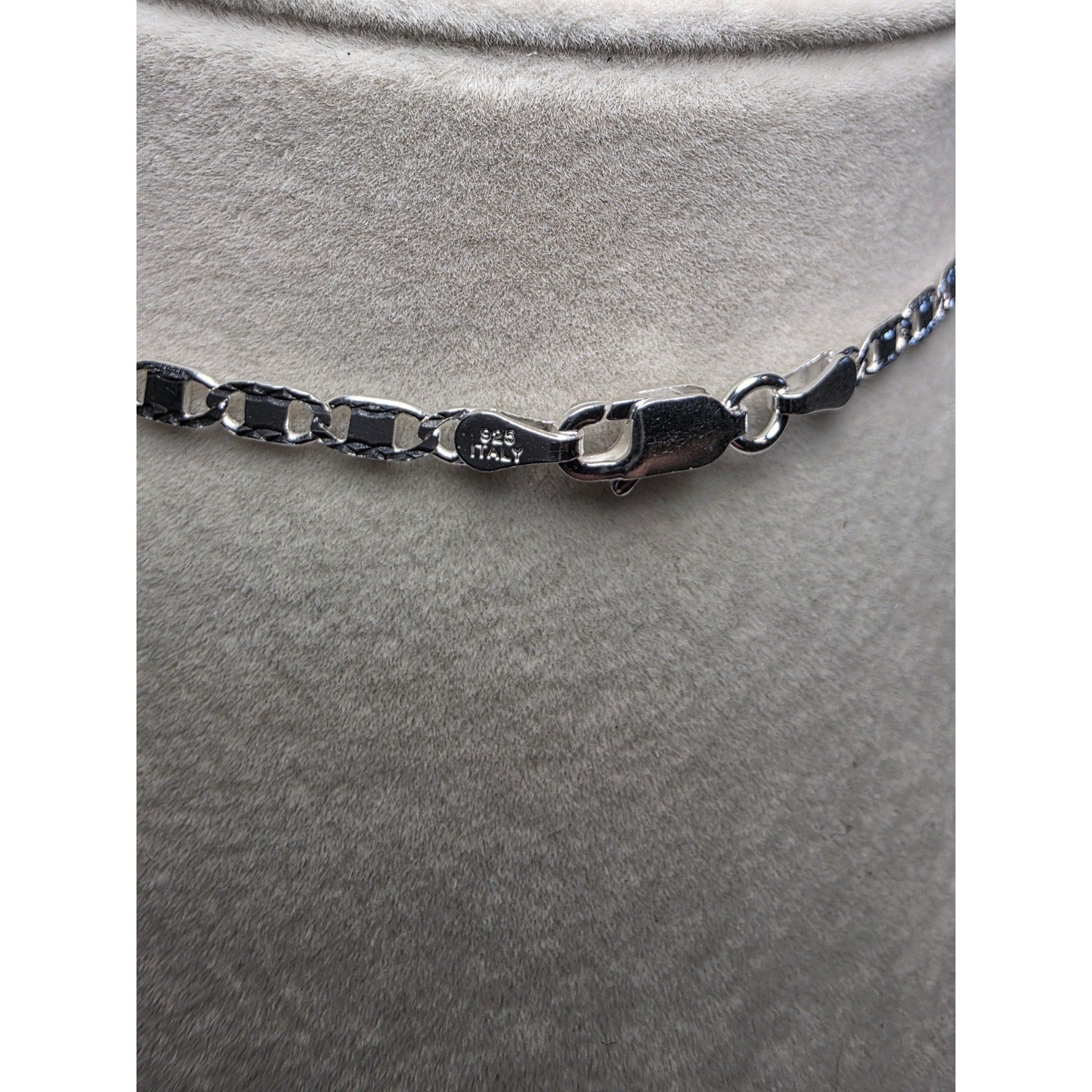 22" 3.0mm Diamond Cut Valentino Chain 925 Sterling Silver