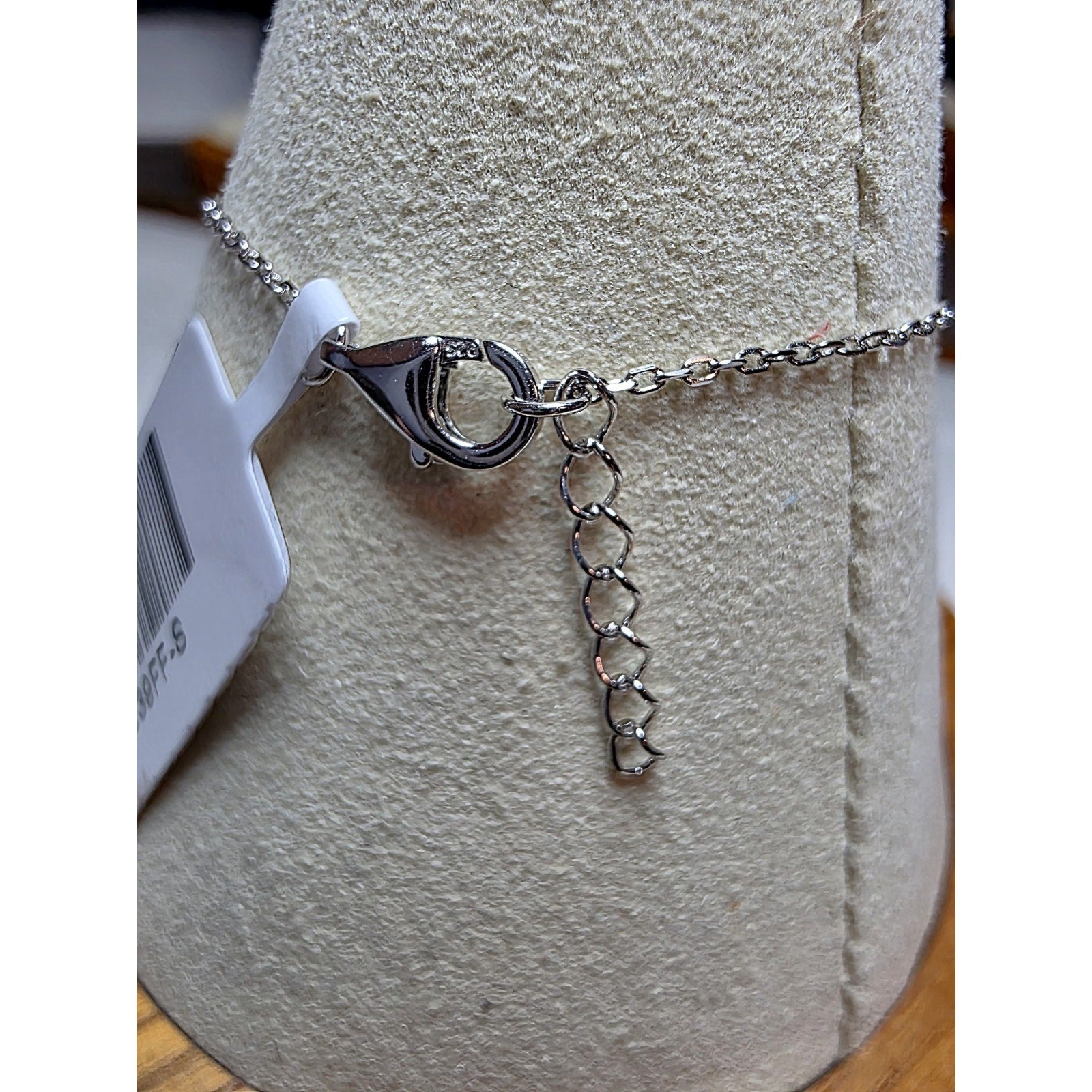 7+1" 0.44ctw Moissanite & MOP Clover Bracelet 925 Sterling Silver