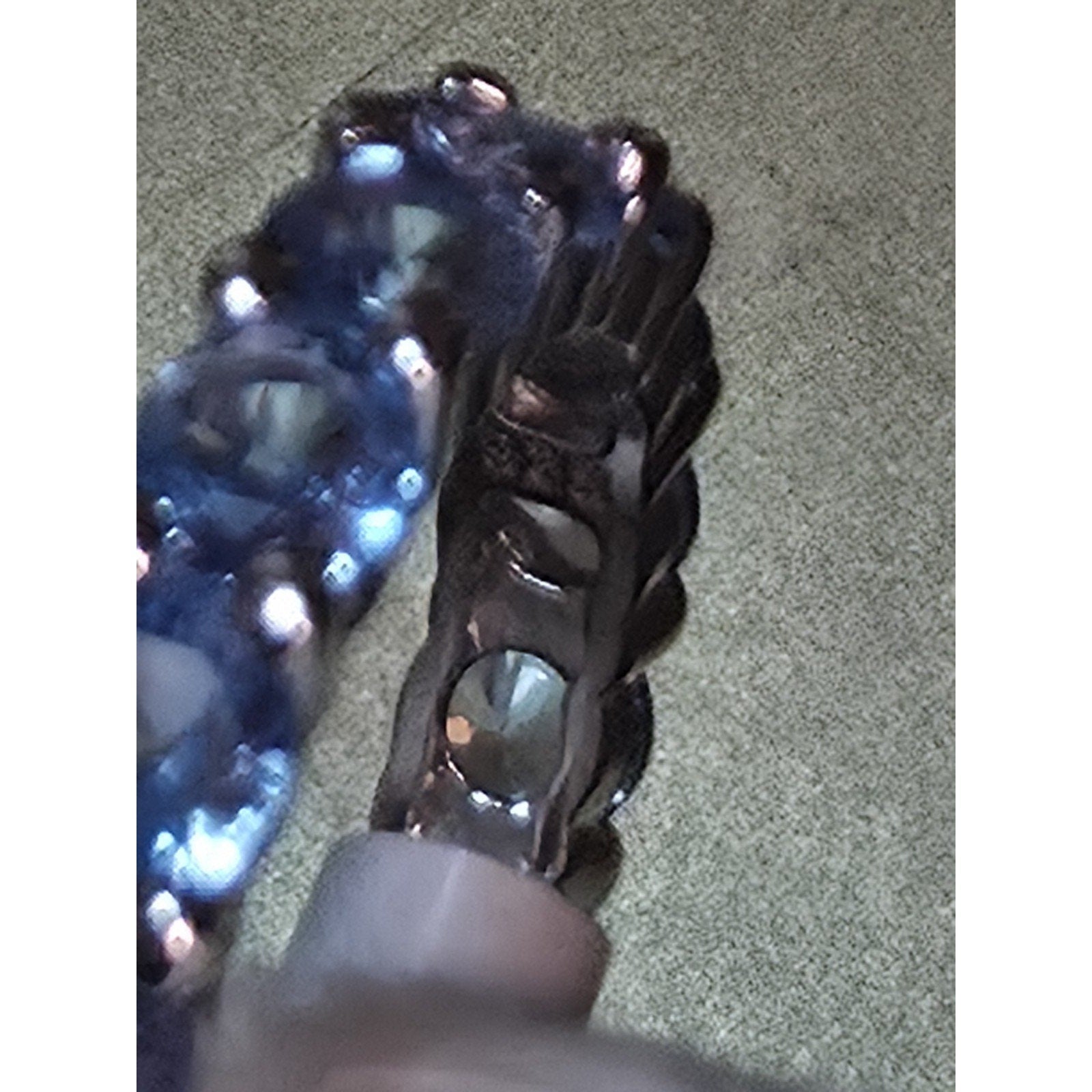 Genuine Aquamarine Eternity Band 4mm Width