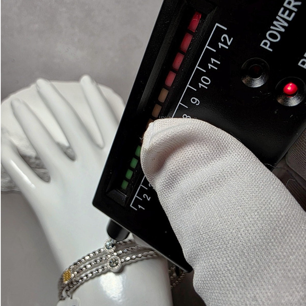 0.25ctw Multicolor Natural Diamond Adjustable Bangle in Solid 925 Silver (22g)