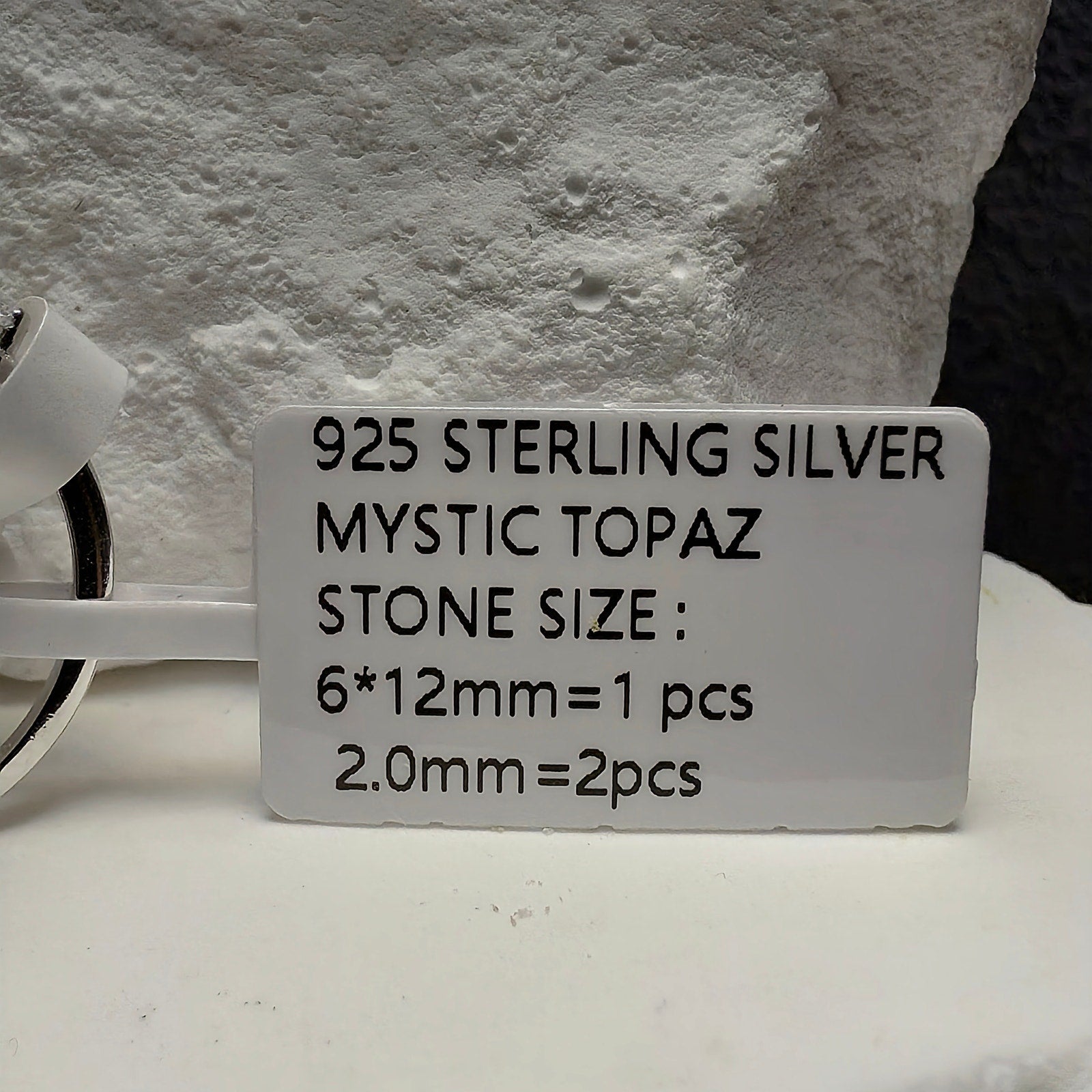 Marquise Mystic Topaz 925 Sterling Silver Ring – Size 7