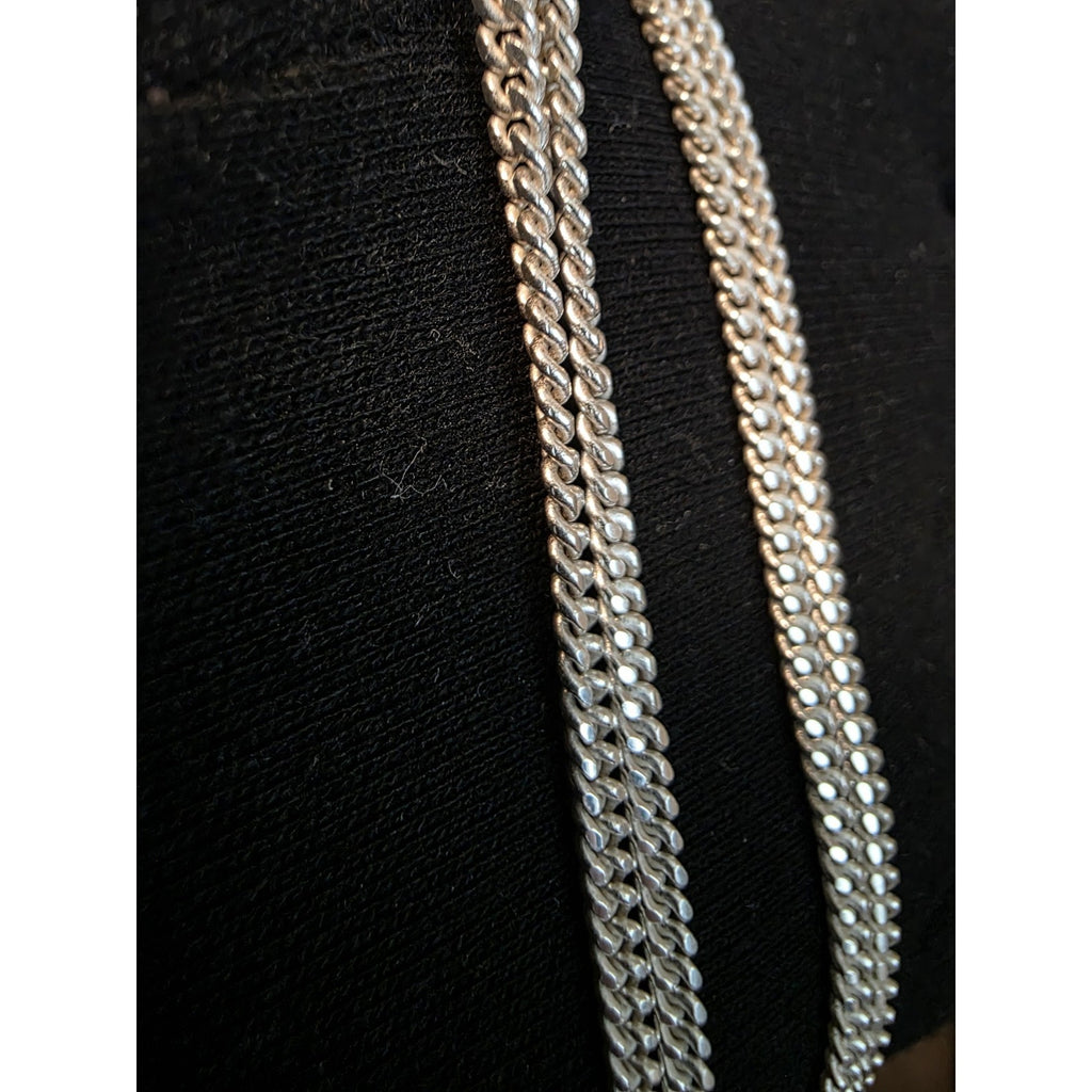24" 2.9mm solid Miami Cuban 925 Sterling Silver Chain 13.57g
