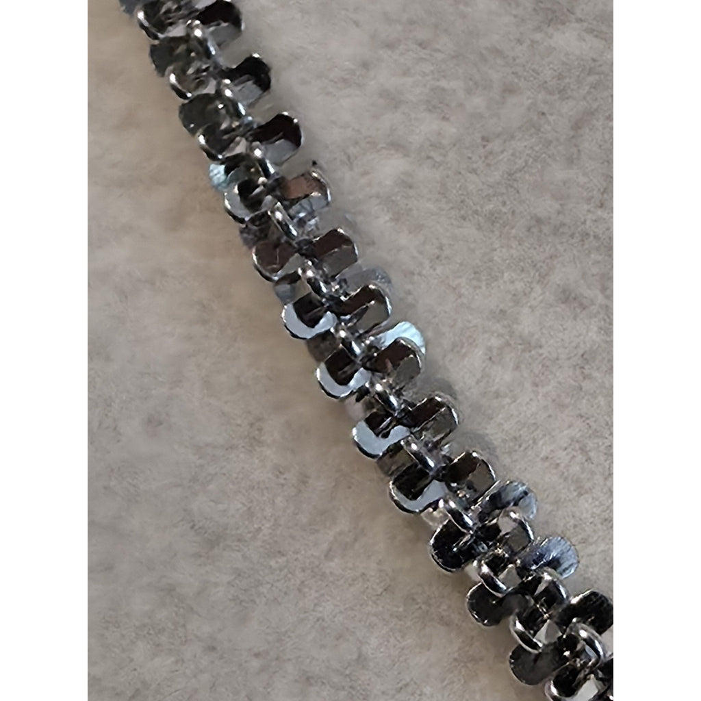 22" Twisted Rock Chain 2.3mm 925 Sterling Silver 6.27g