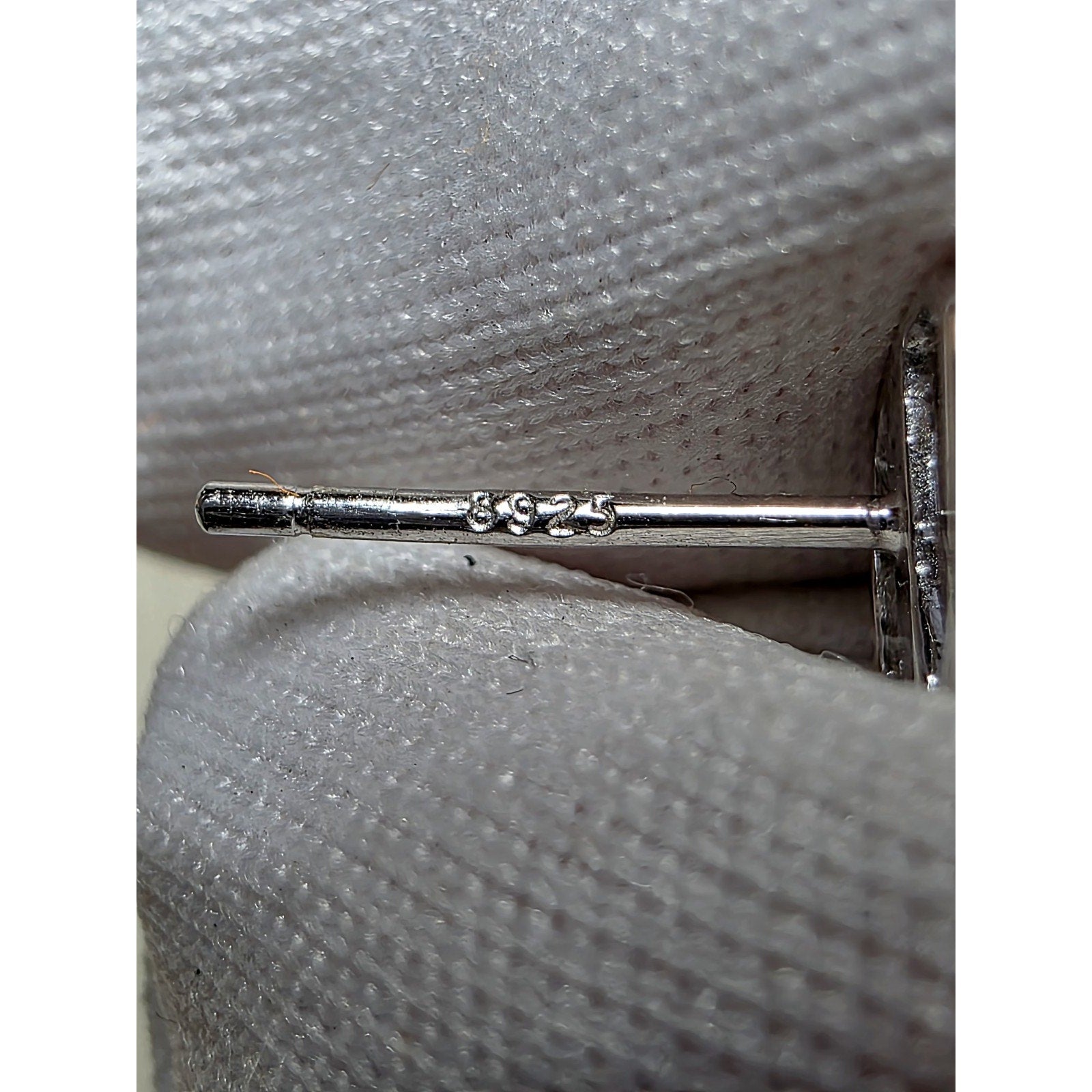 6mm 1.80ctw VVSD Moissanite Baguette Halo Earrings 925 Sterling Silver
