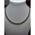 20" 6.1mm 42g Flat Byzantine Chain Solid 925 Sterling Silver