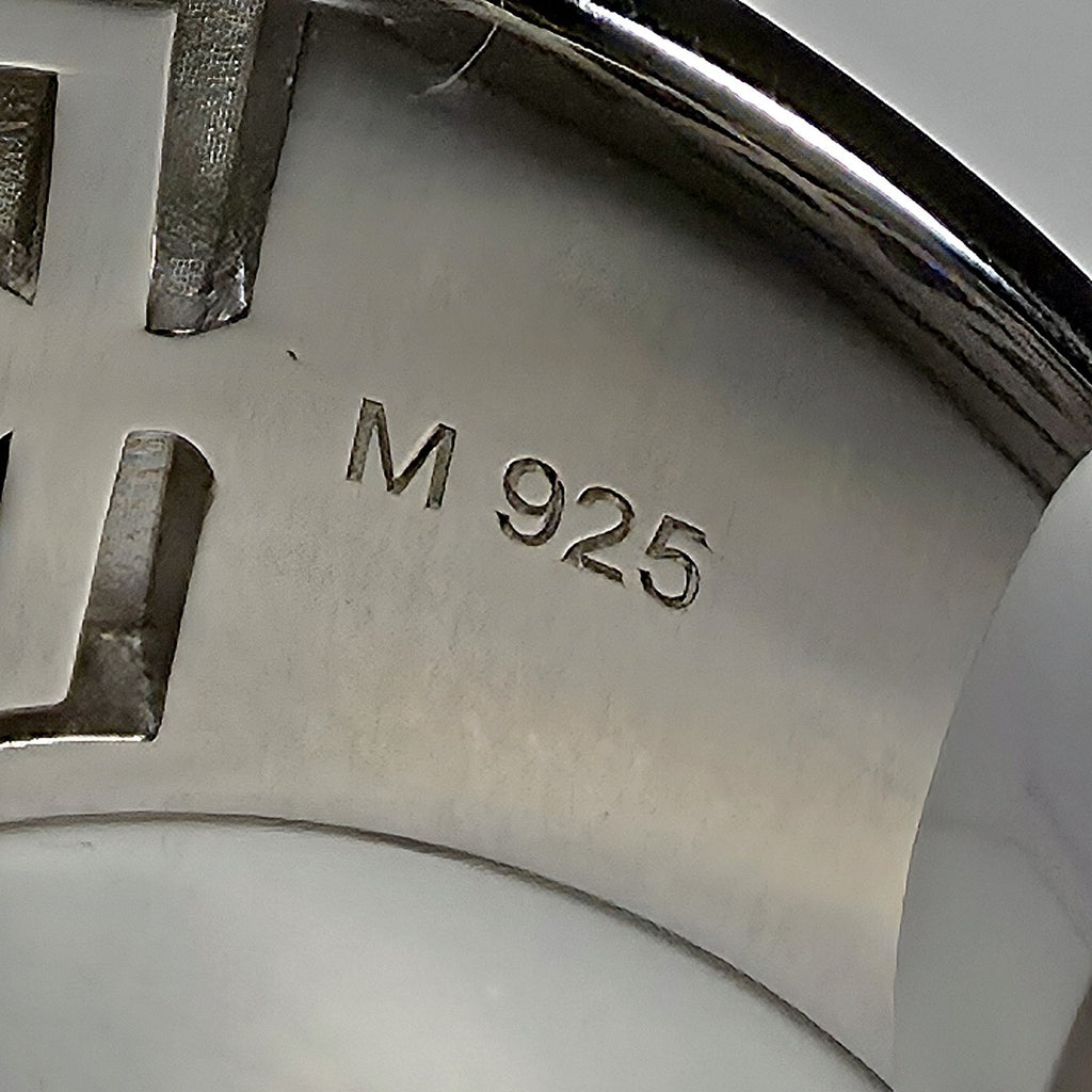 10.64ctw Moissanite Men's Statement Ring - 925 Silver (Size 11) GRA Certified
