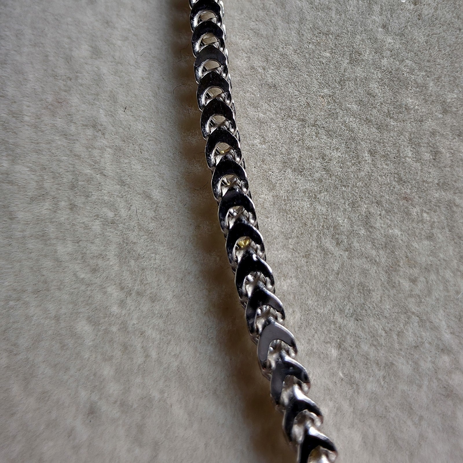 925 Sterling Silver 2.6mm Franco Chain - 22 Inches (8.19g)