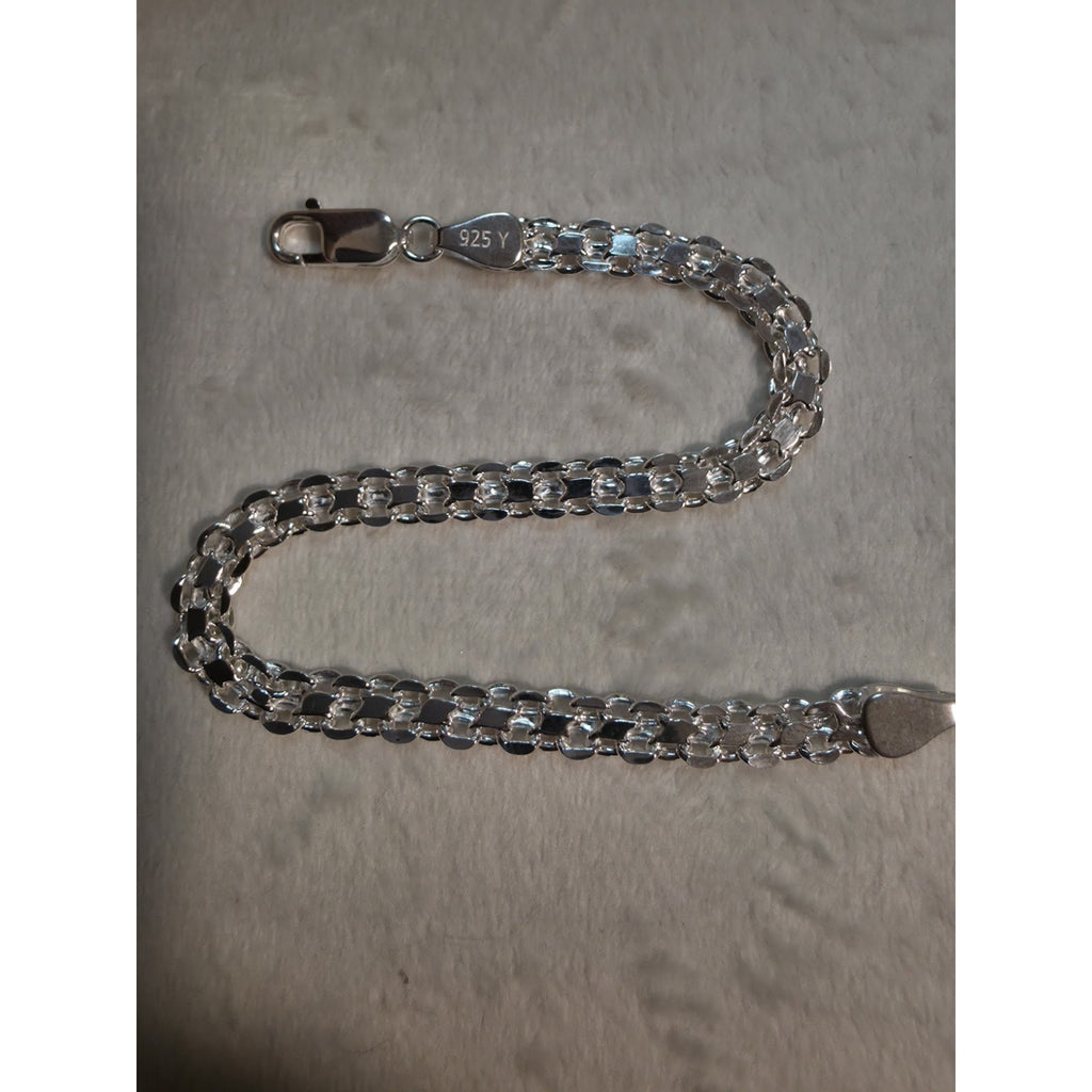 7.5" 5.1mm 7.13g Bizmark Bracelet 925 Sterling Silver
