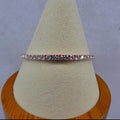 7.5" 3mm 11.2CTW VVSD Moissanite Tennis Bracelet - Rose Gold over 925 Silver