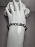 8" 5.6mm 18g Figarope Milano Bracelet Solid 925 Sterling Silver Stamped