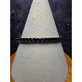 7" 3.3mm Blacked Out Onyx CZ Tennis Bracelet 925 Sterling Silver