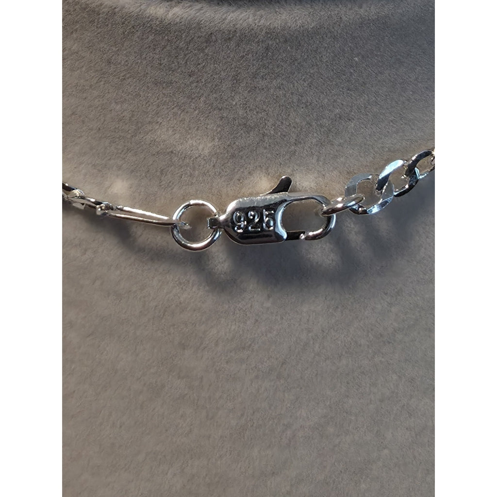 22" 3.9mm Figaro Chain 7.0g 925 Sterling Silver