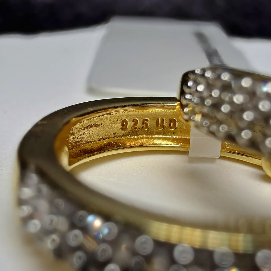 0.25 CTW Natural Diamond Gold over 925 Sterling Silver Small Huggie Earrings