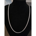 24" 2.9mm solid Miami Cuban 925 Sterling Silver Chain 13.57g
