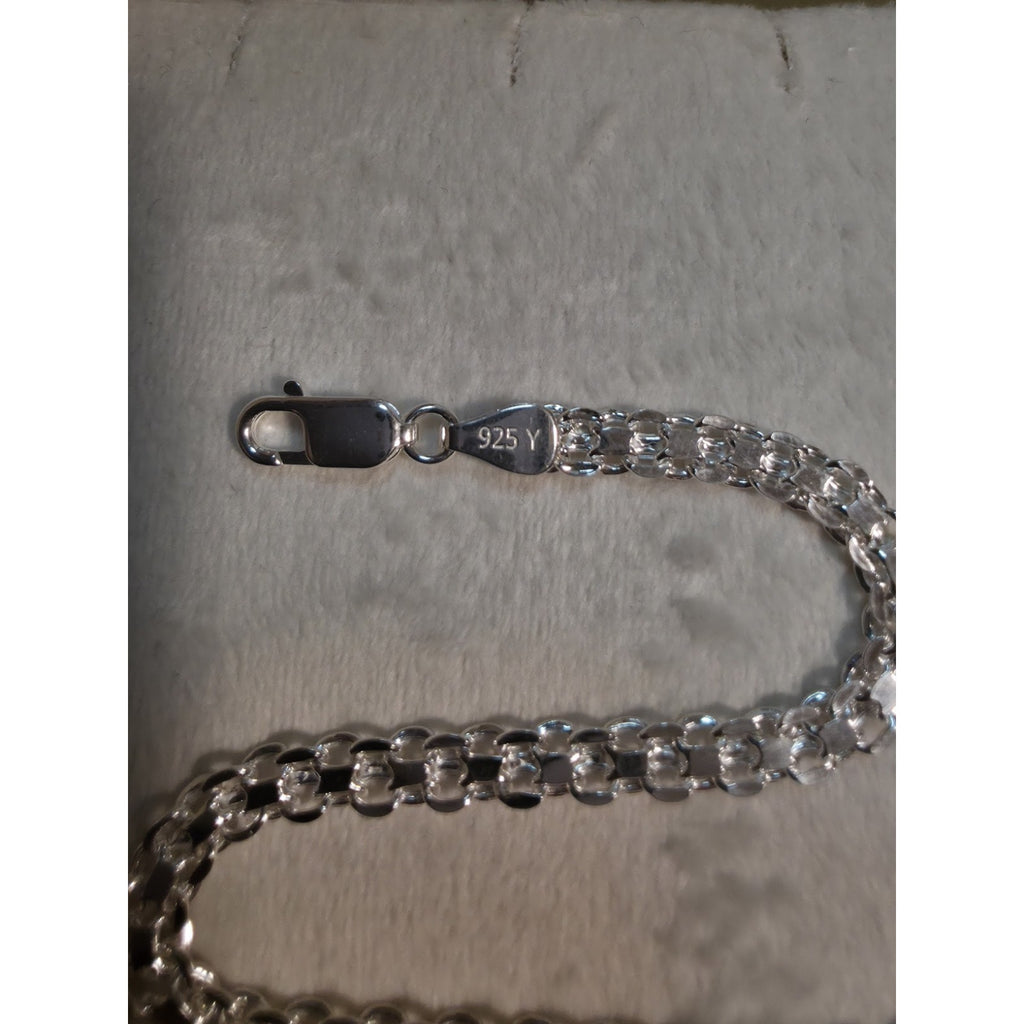 7.5" 5.1mm 7.13g Bizmark Bracelet 925 Sterling Silver