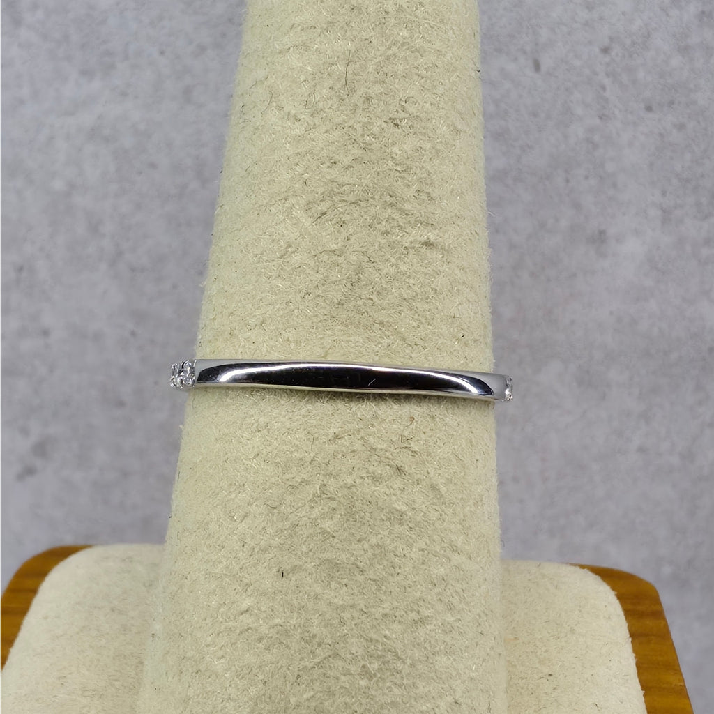 Size 6 or 8 1.5ctw Moissanite Pear Cut Ring 925 Silver Halo Engagement Ring