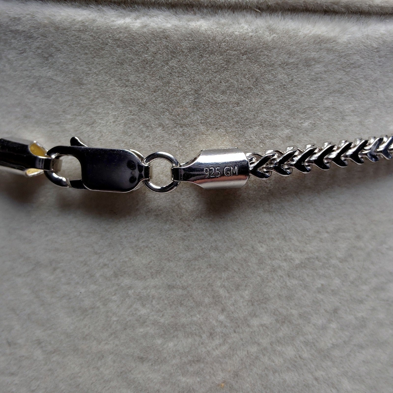 925 Sterling Silver 2.6mm Franco Chain - 22 Inches (8.19g)