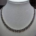 20" Flat Byzantine Chain 6.1mm 42g Solid 925 Sterling Silver