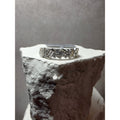 S7 1.13ctw Moissanite Emerald & Round Stones Ring 925 Sterling Silver